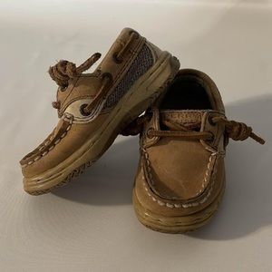 Baby Sperry boat shoes size 5